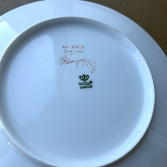 Guy Thirion Limoges France Chastagner Plate Paris Masquerade Mai May Zodiac - Picture 5 of 5